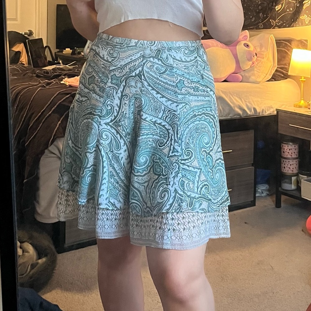 paisley skirt